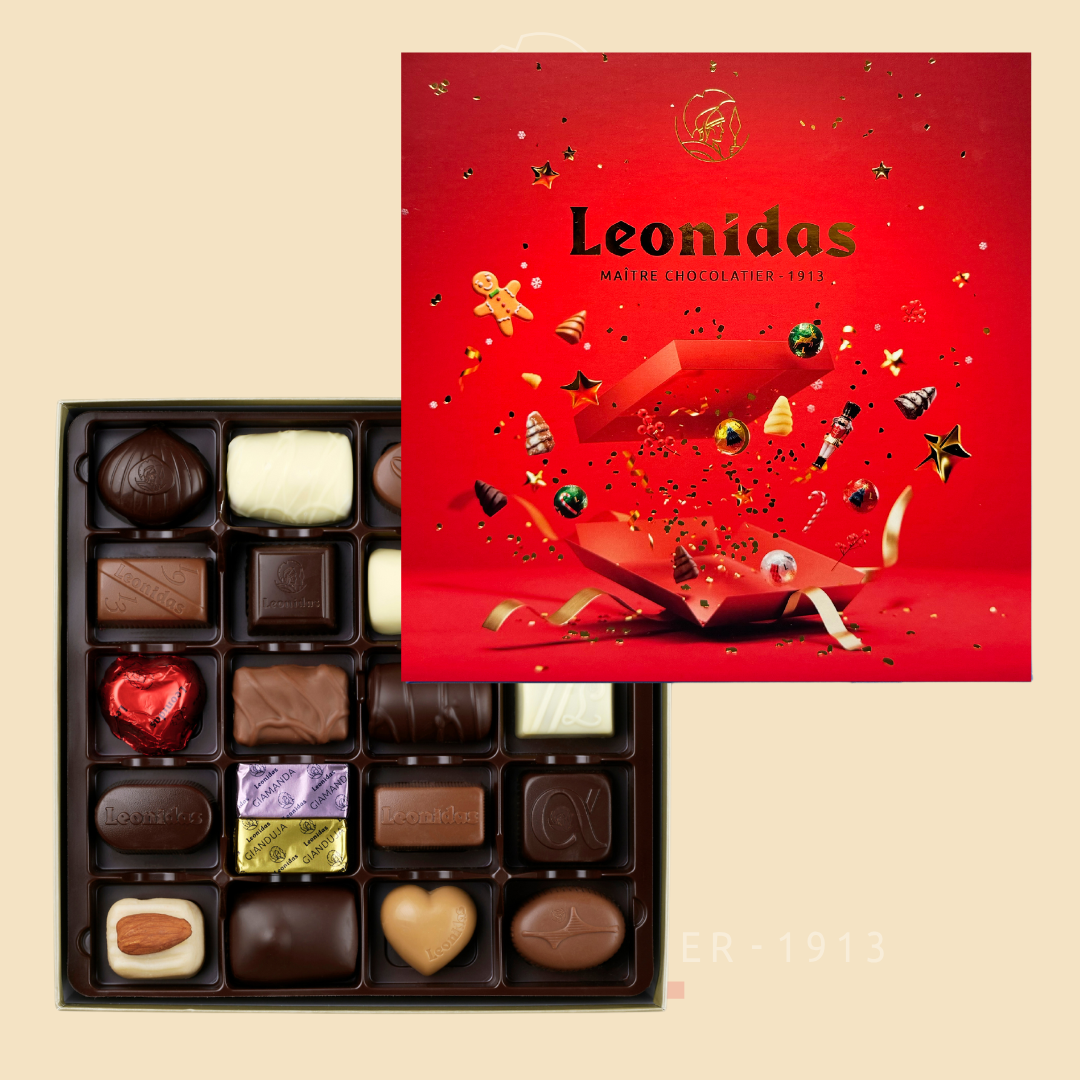 Cutie Zanzibar Christmas bomboane ciocolata – Leonidas Store