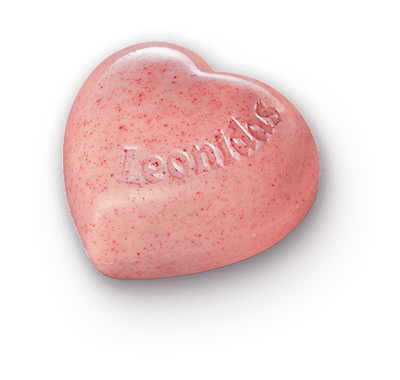 Heart Raspberry bomboane ciocolată albă 100g