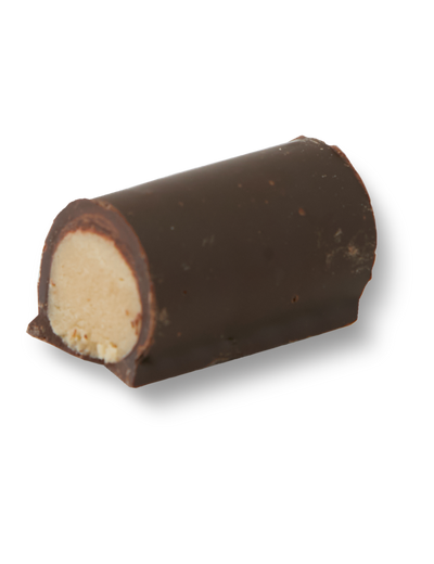 Bûche Massepain Pistache bomboane ciocolata neagra