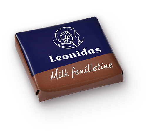 Napolitain Feuilletine mini-tabletă ciocolată cu lapte