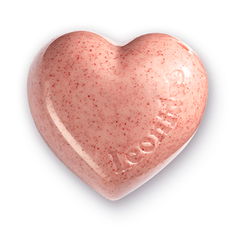Heart Raspberry bomboane ciocolată albă 100g