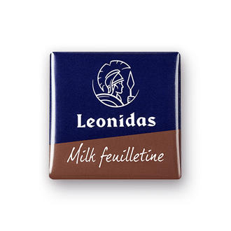 Napolitain Feuilletine mini-tabletă ciocolată cu lapte